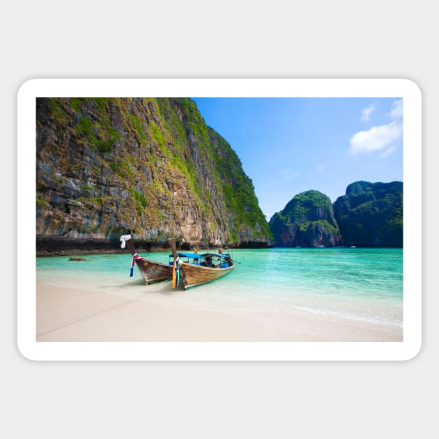 Phi Phi Island Sticker by paulmp